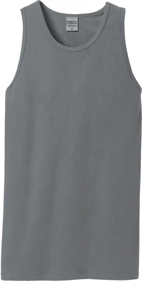 Port & Company Pc099tt co Beach Wash Garment-dyed Tank - Pewter