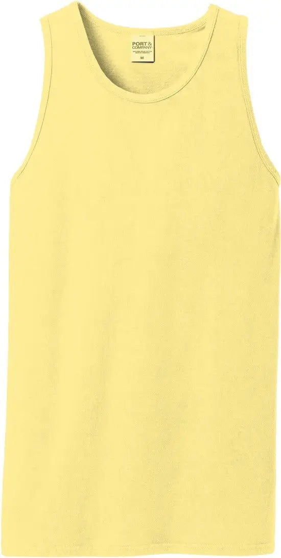 Port & Company Pc099tt co Beach Wash Garment-dyed Tank - Popcorn