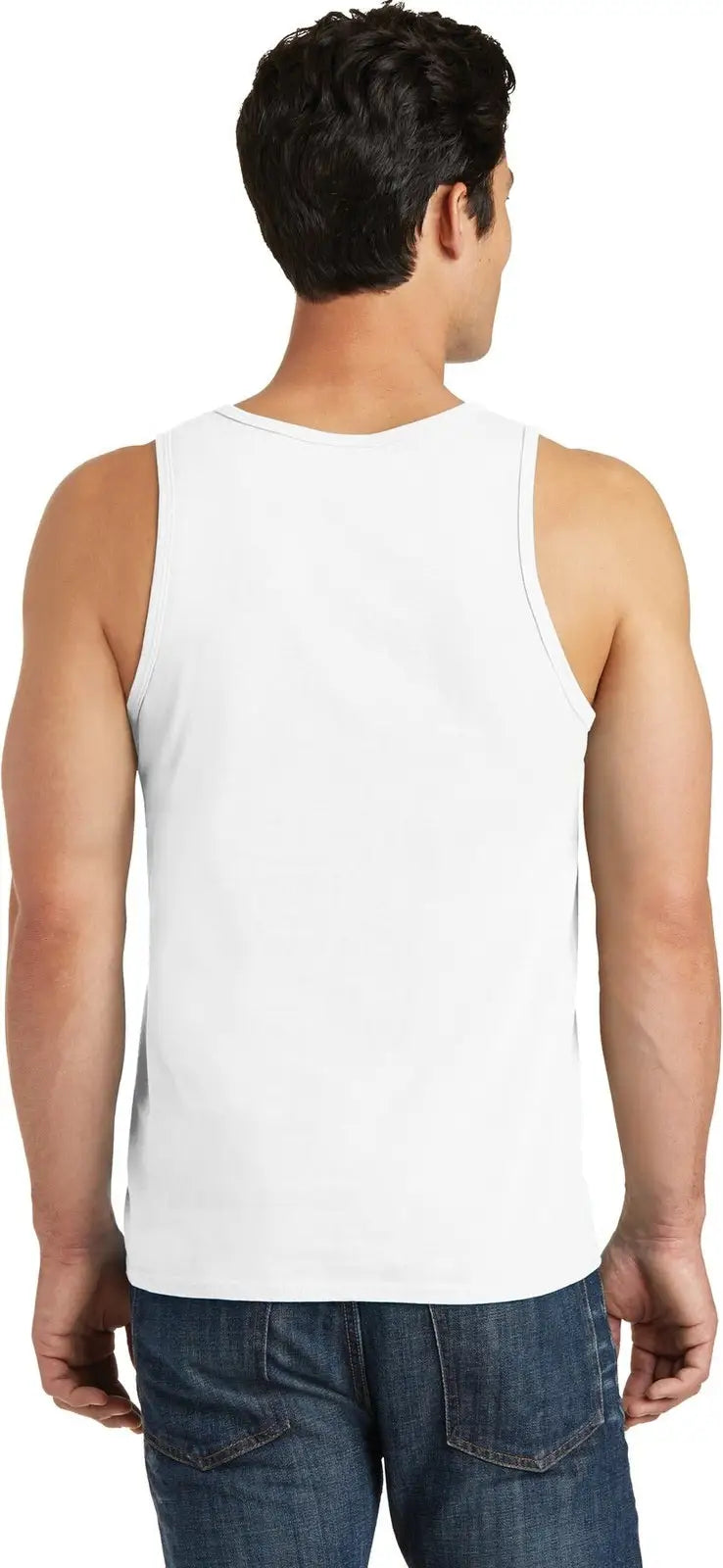 Port & Company Pc099tt co Beach Wash Garment-dyed Tank - White
