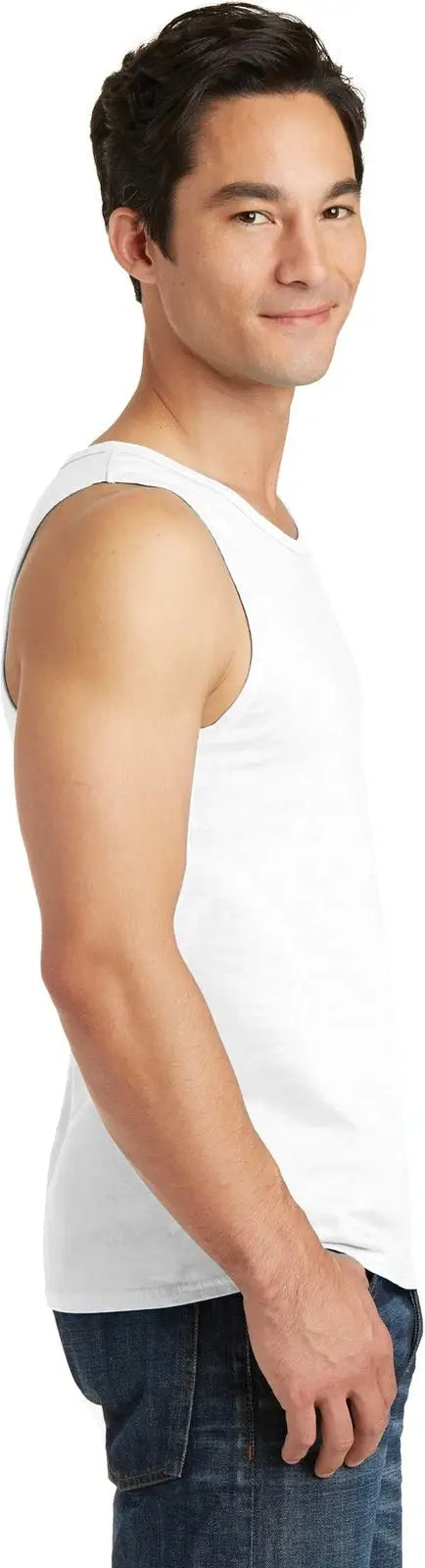 Port & Company Pc099tt co Beach Wash Garment-dyed Tank - White