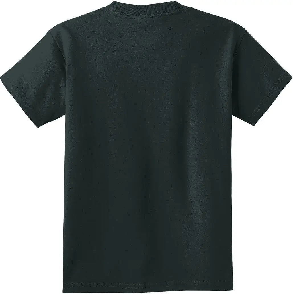 Port & Company Pc099y co Youth Beach Wash Garment-dyed Tee - Black