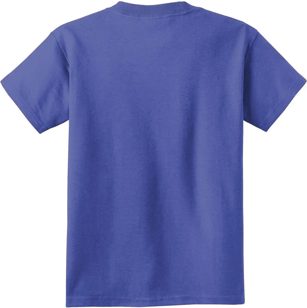 Port & Company Pc099y co Youth Beach Wash Garment-dyed Tee - Blue Iris