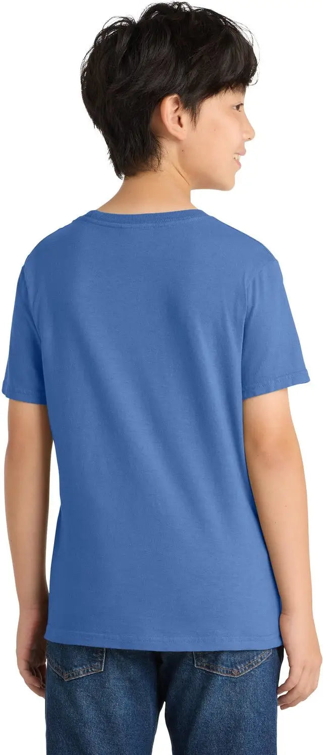 Port & Company Pc099y co Youth Beach Wash Garment-dyed Tee - Blue Moon