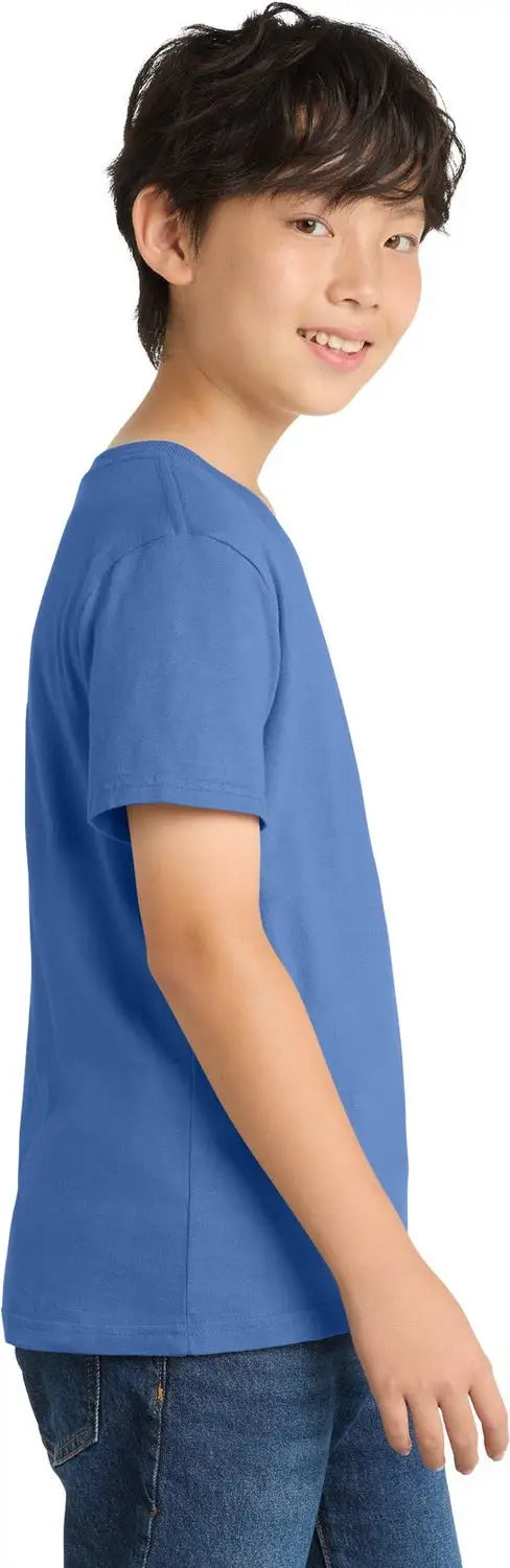 Port & Company Pc099y co Youth Beach Wash Garment-dyed Tee - Blue Moon