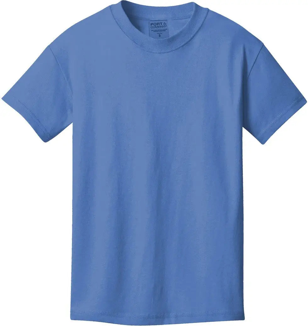 Port & Company Pc099y co Youth Beach Wash Garment-dyed Tee - Blue Moon