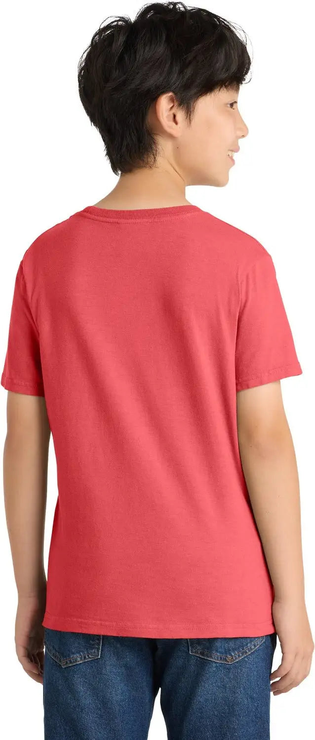 Port & Company Pc099y co Youth Beach Wash Garment-dyed Tee - Fruit Punch