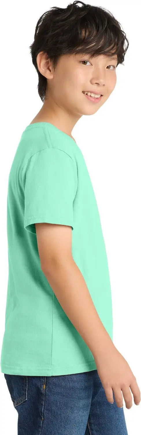Port & Company Pc099y co Youth Beach Wash Garment-dyed Tee - Jadeite