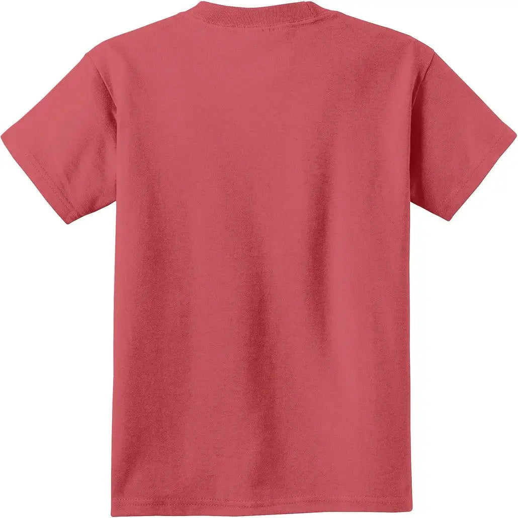 Port & Company Pc099y co Youth Beach Wash Garment-dyed Tee - Merlot
