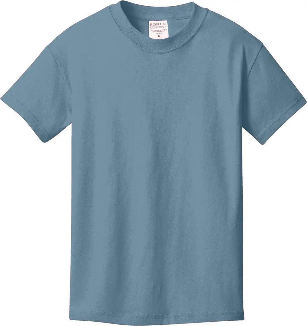 Port & Company Pc099y co Youth Beach Wash Garment-dyed Tee - Mist