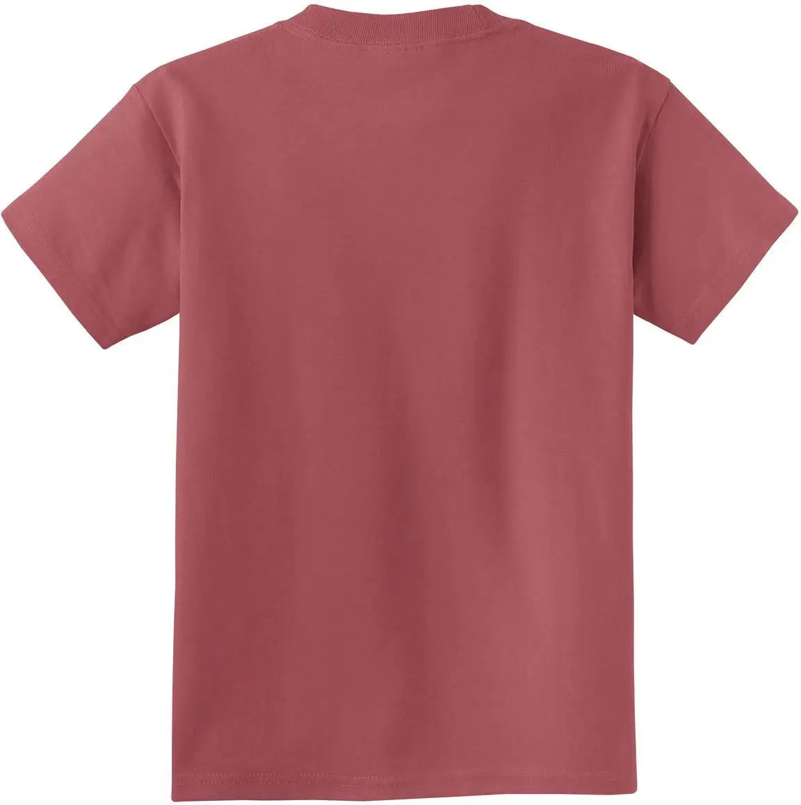 Port & Company Pc099y co Youth Beach Wash Garment-dyed Tee - Red Rock
