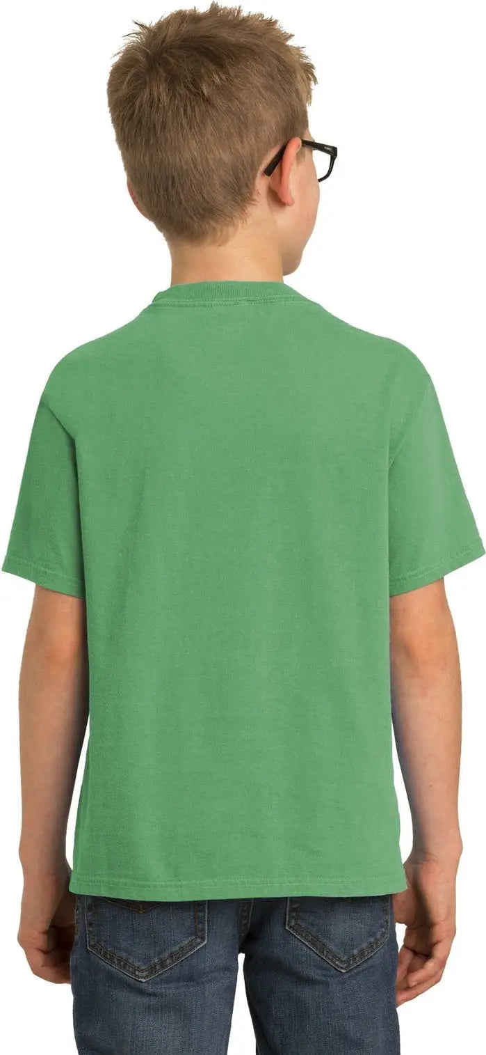 Port & Company Pc099y co Youth Beach Wash Garment-dyed Tee - Safari