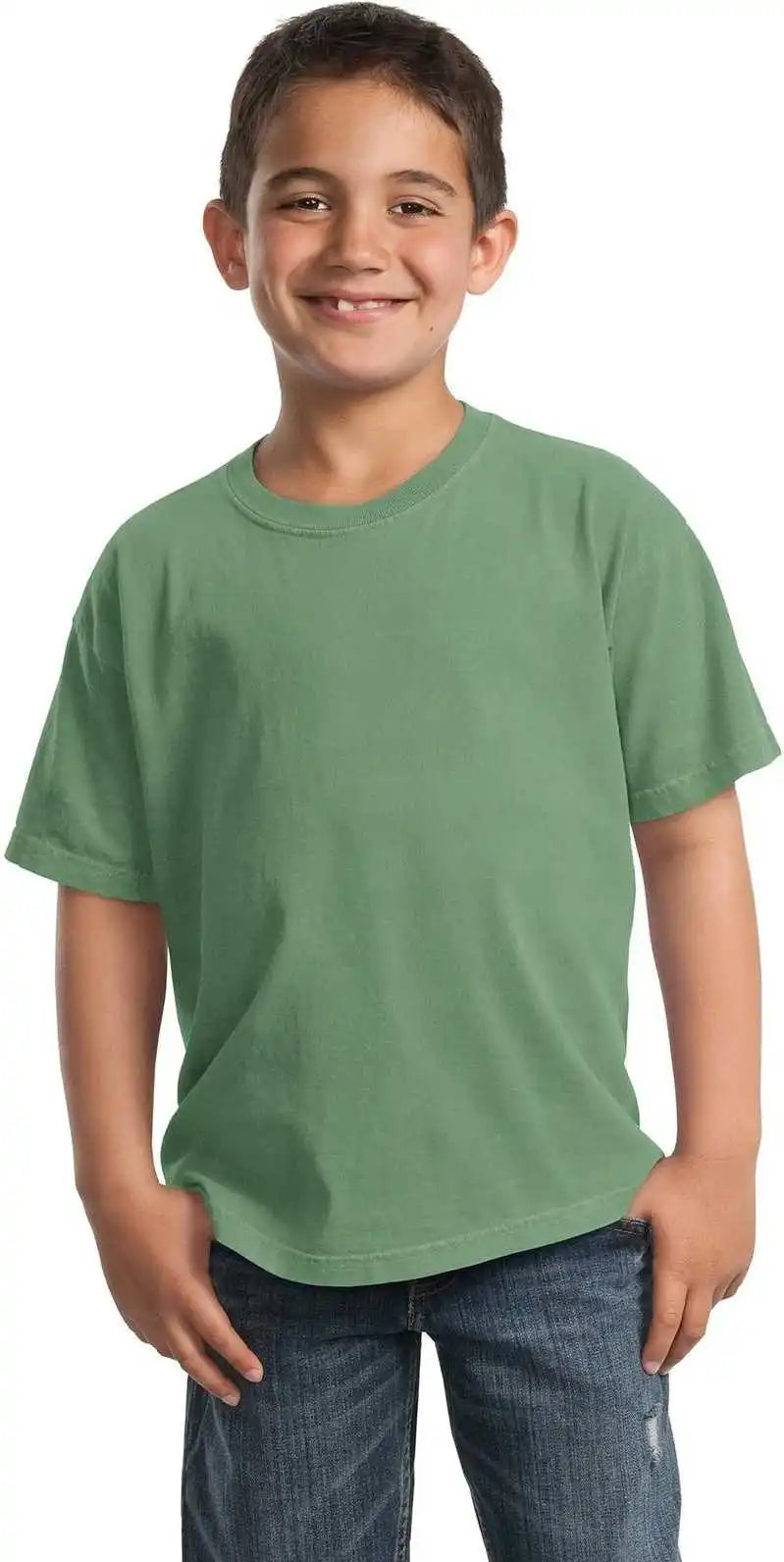 Port & Company Pc099y Youth Beach Wash Garment-dyed Tee - Safari