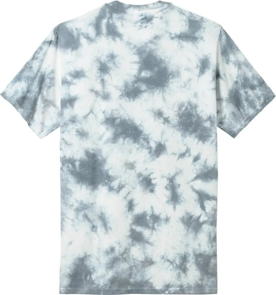 Port & Company Pc145 co Crystal Tie-dye Tee - Gray