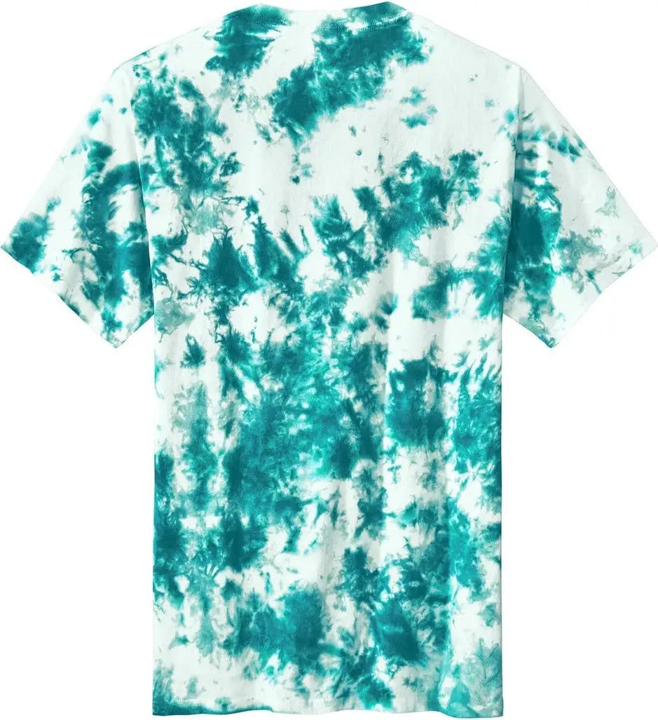 Port & Company Pc145 co Crystal Tie-dye Tee - Teal
