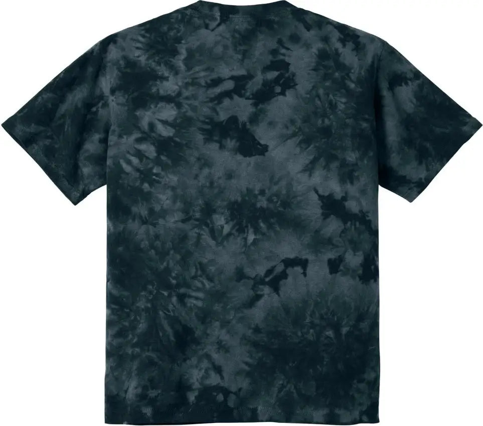 Port & Company Pc145y co Youth Crystal Tie-dye Tee - Black