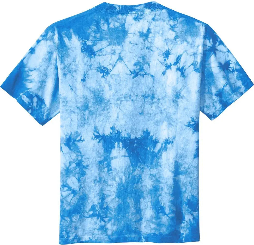 Port & Company Pc145y co Youth Crystal Tie-dye Tee - Sky Blue