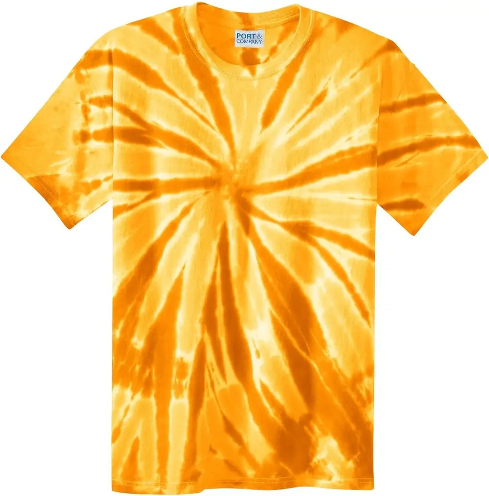 Port & Company Pc147 co Tie-dye Tee - Gold