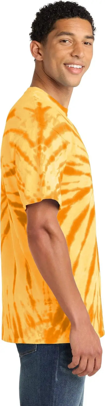Port & Company Pc147 co Tie-dye Tee - Gold