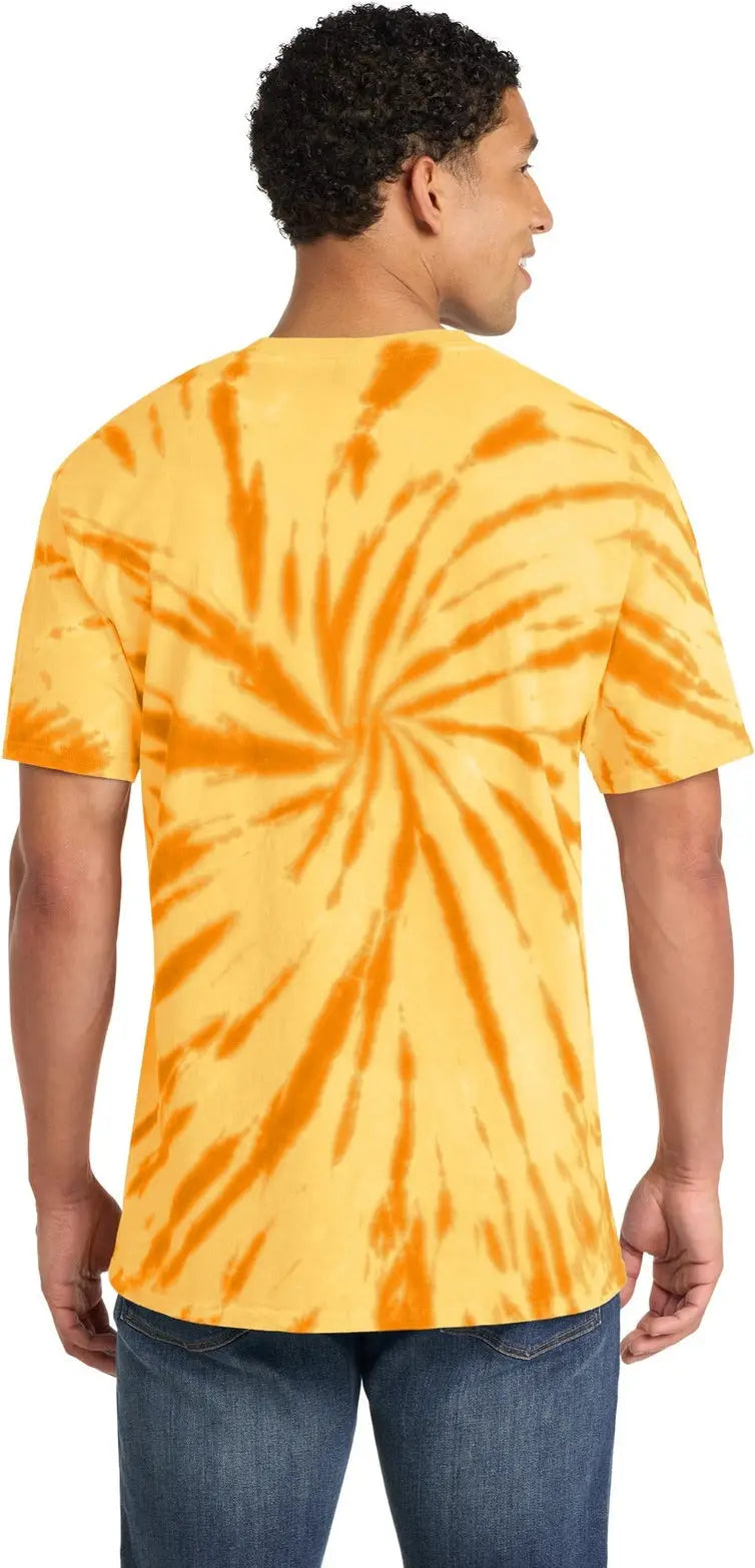 Port & Company Pc147 co Tie-dye Tee - Gold