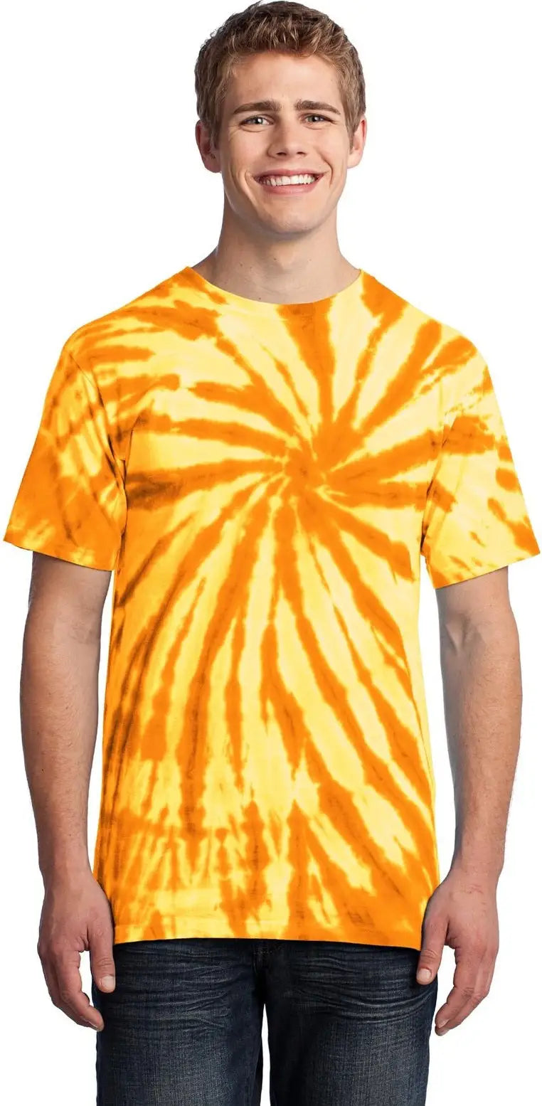 Port & Company Pc147 co Tie-dye Tee - Gold