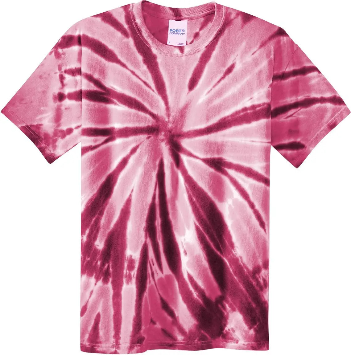 Port & Company Pc147 co Tie-dye Tee - Maroon
