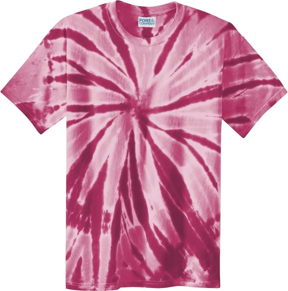Port & Company Pc147 co Tie-dye Tee - Maroon