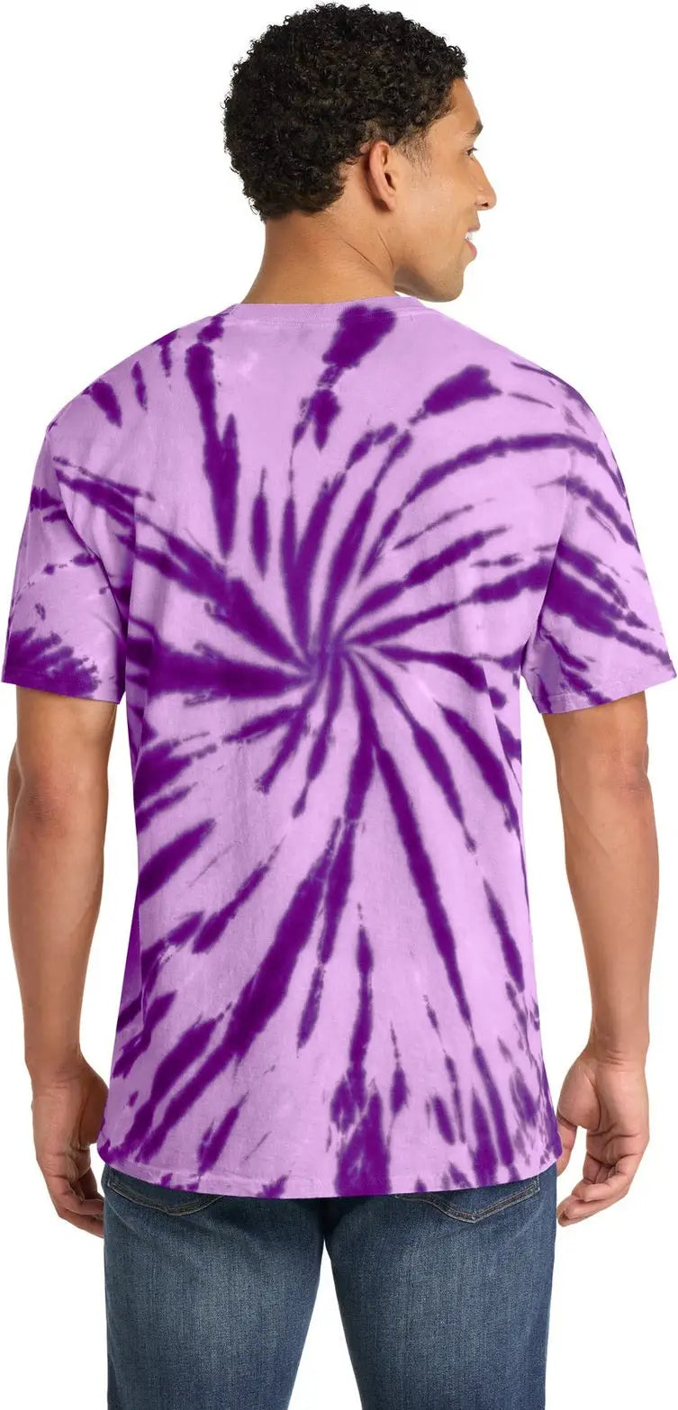 Port & Company Pc147 co Tie-dye Tee - Purple