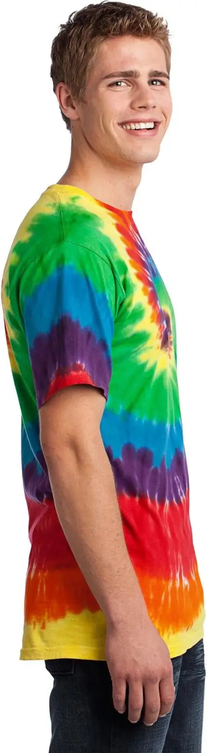Port & Company Pc147 co Tie-dye Tee - Rainbow