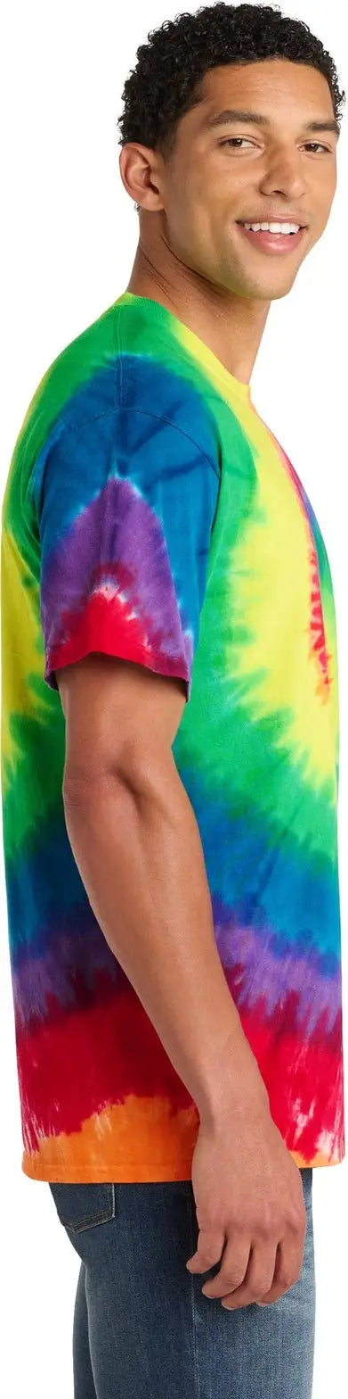 Port & Company Pc147 co Tie-dye Tee - Rainbow