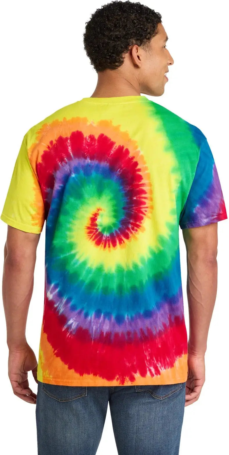 Port & Company Pc147 co Tie-dye Tee - Rainbow