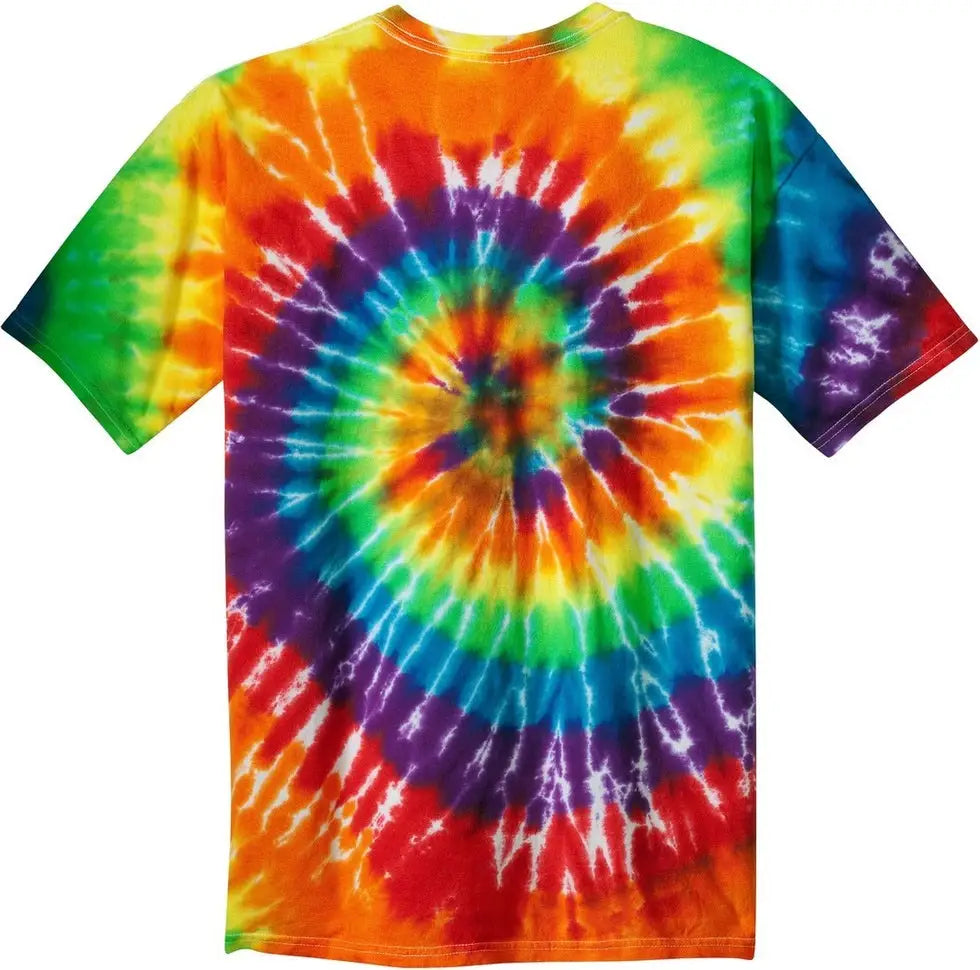 Port & Company Pc147 co Tie-dye Tee - Rainbow