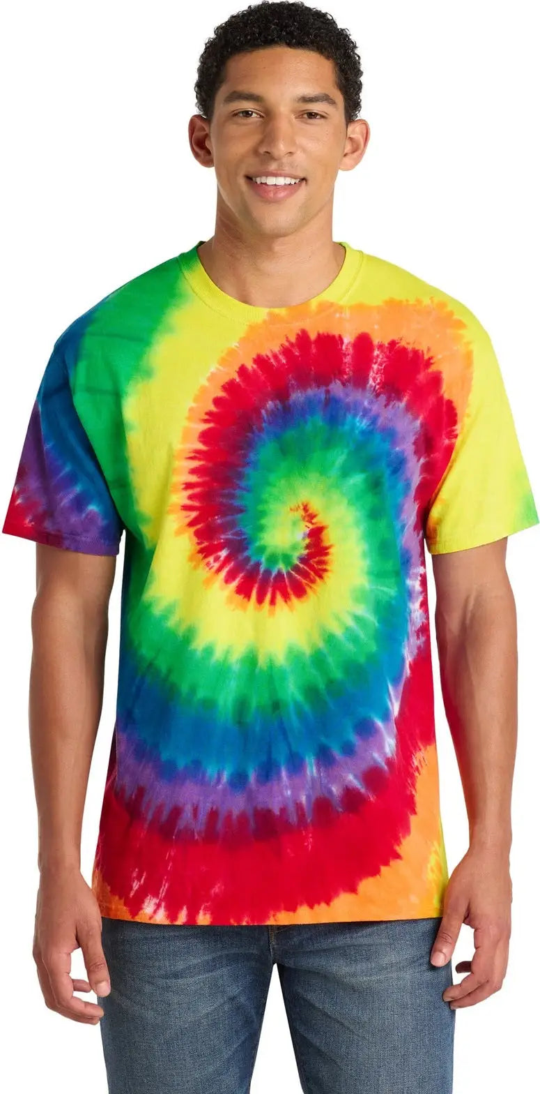 Port & Company Pc147 co Tie-dye Tee - Rainbow