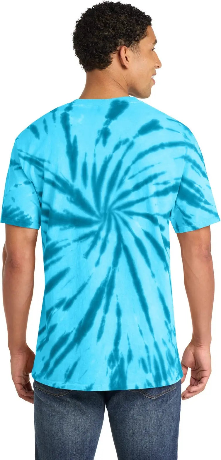 Port & Company Pc147 co Tie-dye Tee - Turquoise