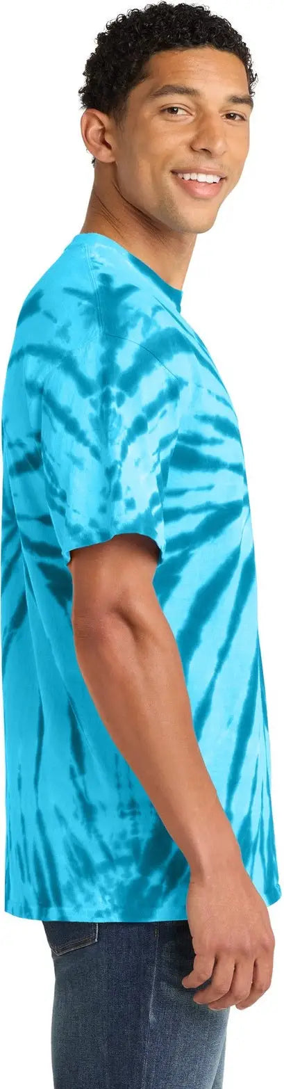Port & Company Pc147 co Tie-dye Tee - Turquoise