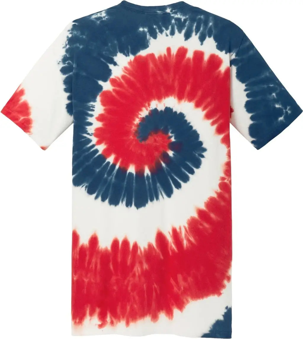 Port & Company Pc147 co Tie-dye Tee - Usa Rainbow