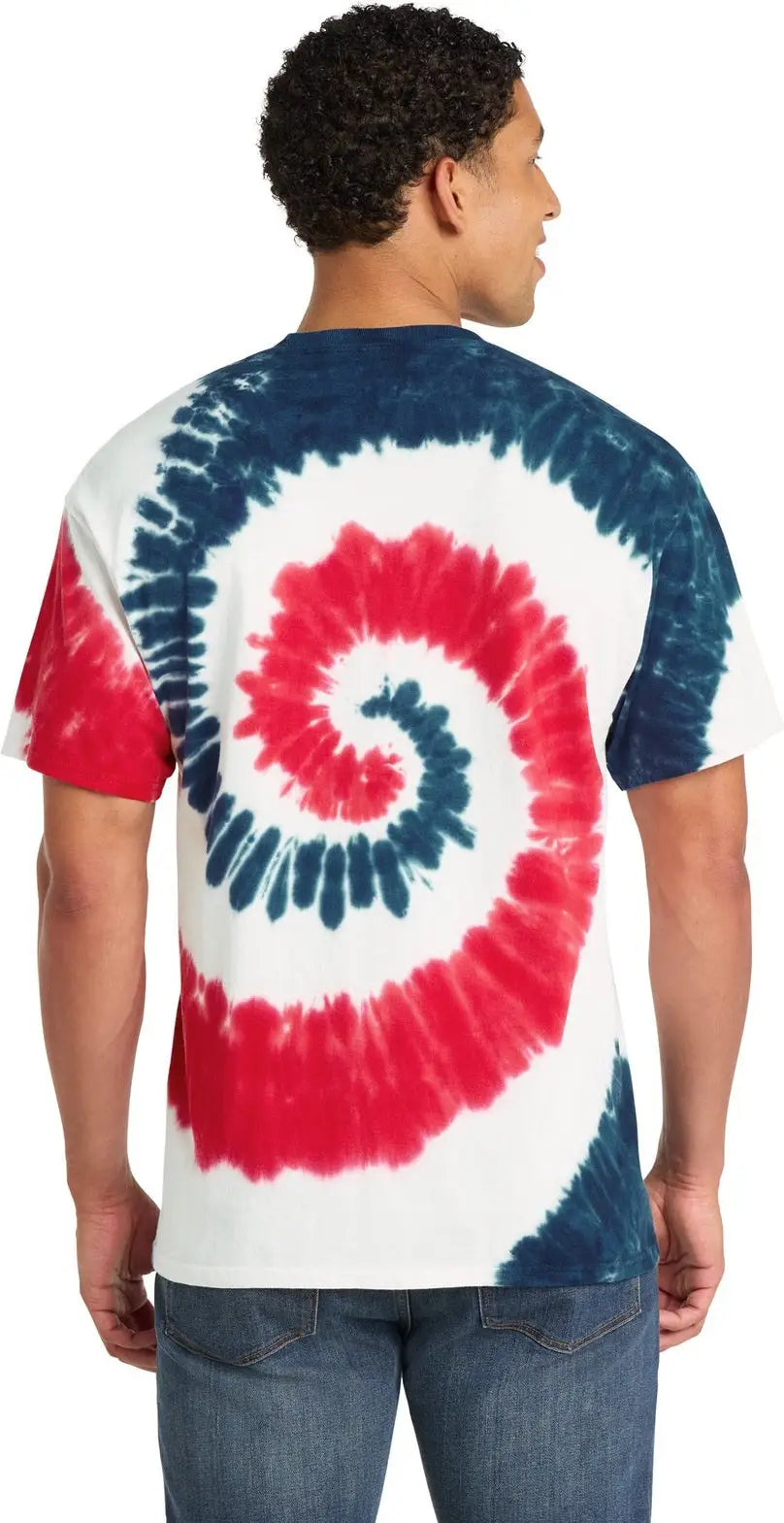 Port & Company Pc147 co Tie-dye Tee - Usa Rainbow