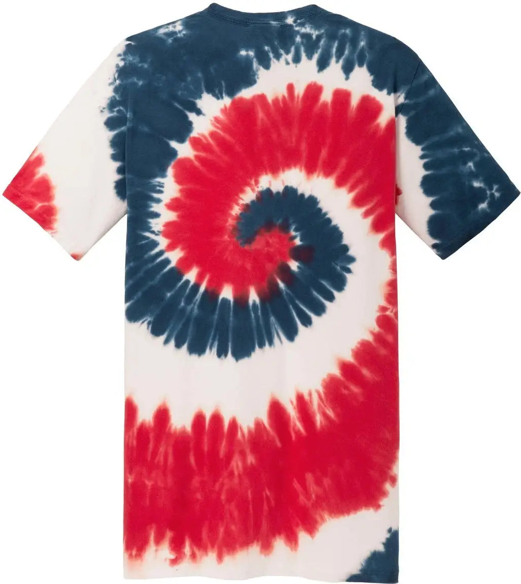Port & Company Pc147 co Tie-dye Tee - Usa Rainbow