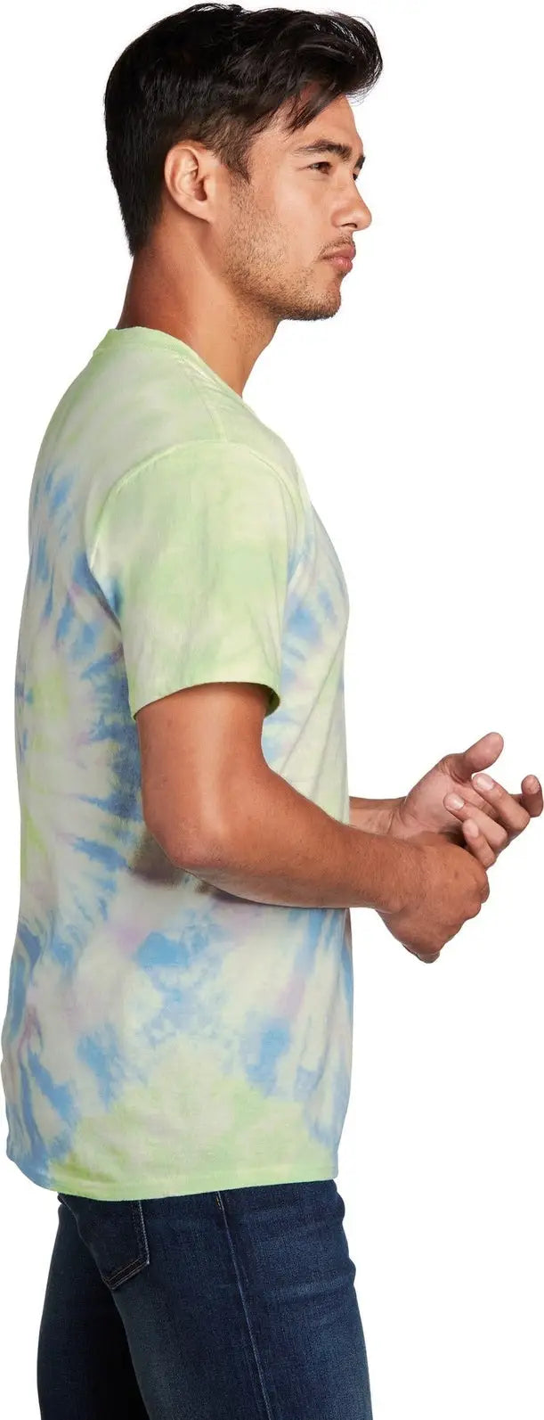Port & Company Pc147 co Tie-dye Tee - Watercolor Spiral