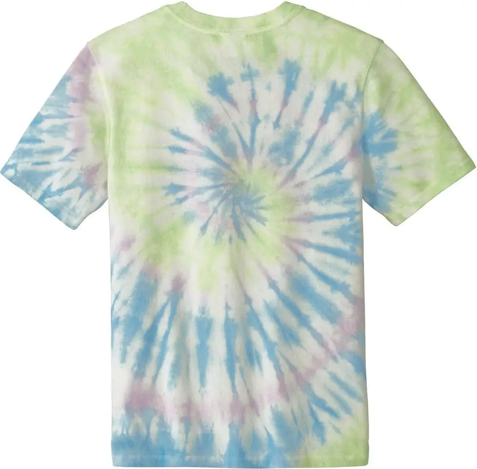 Port & Company Pc147 co Tie-dye Tee - Watercolor Spiral