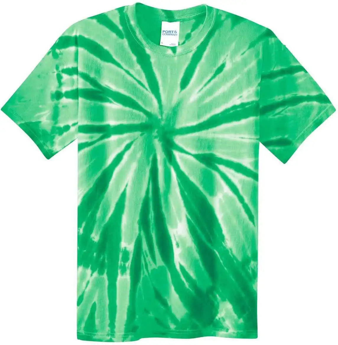 Port &amp; Company Pc147 Tie Dye Tee Kelly