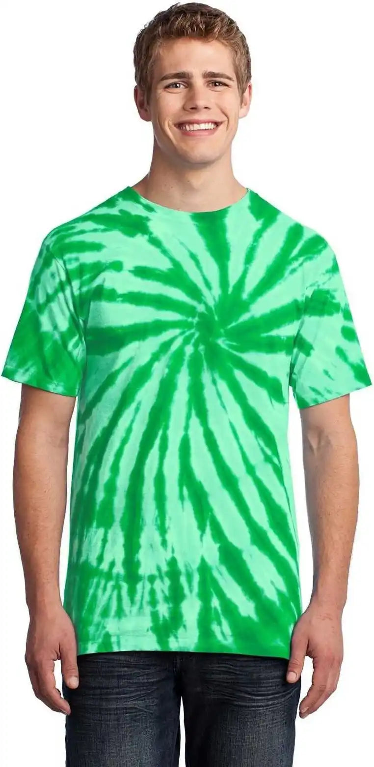 Port & Company Pc147 Tie Dye Tee Kelly