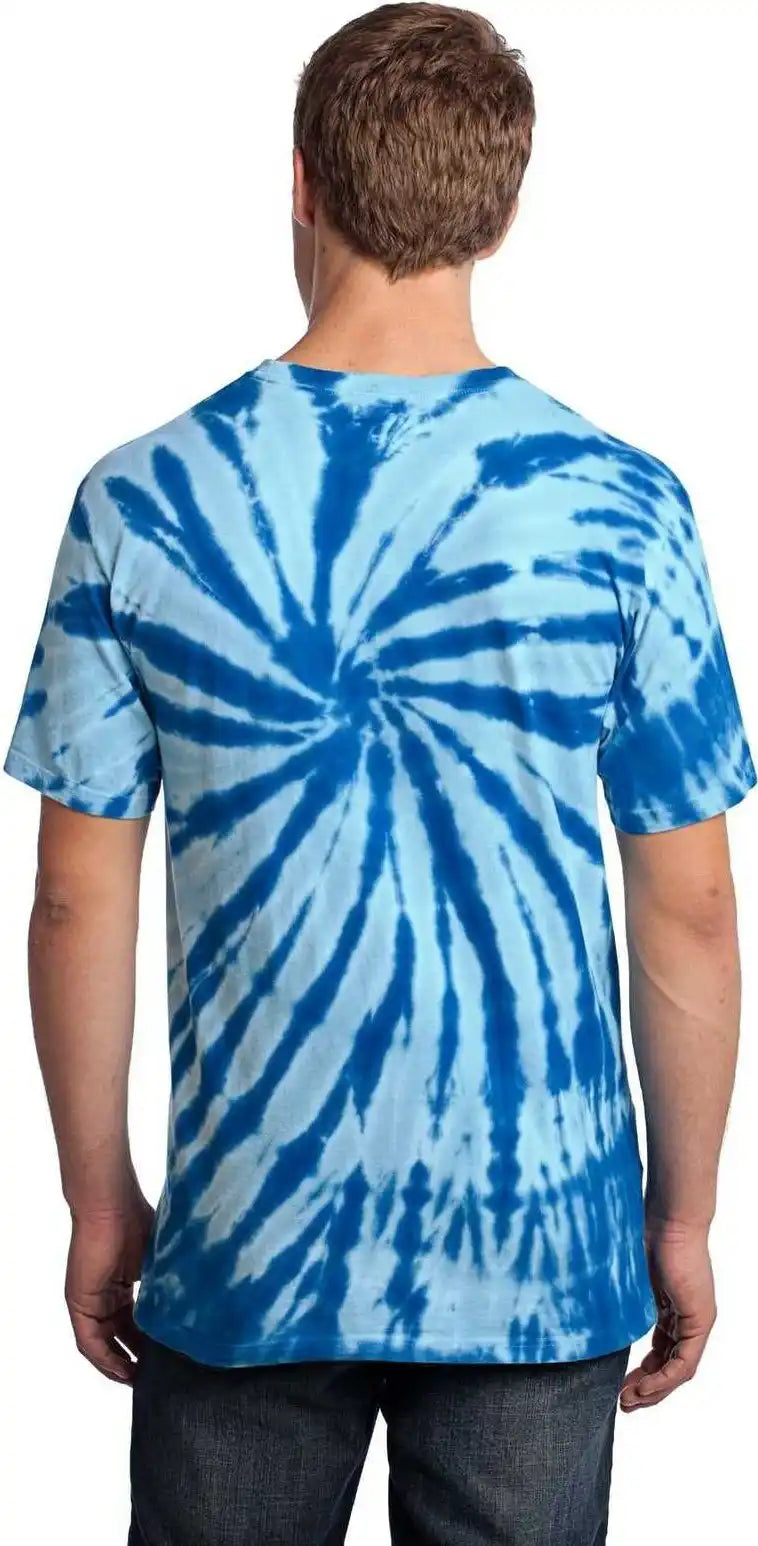Port &amp; Company Pc147 Tie-dye Tee - Royal