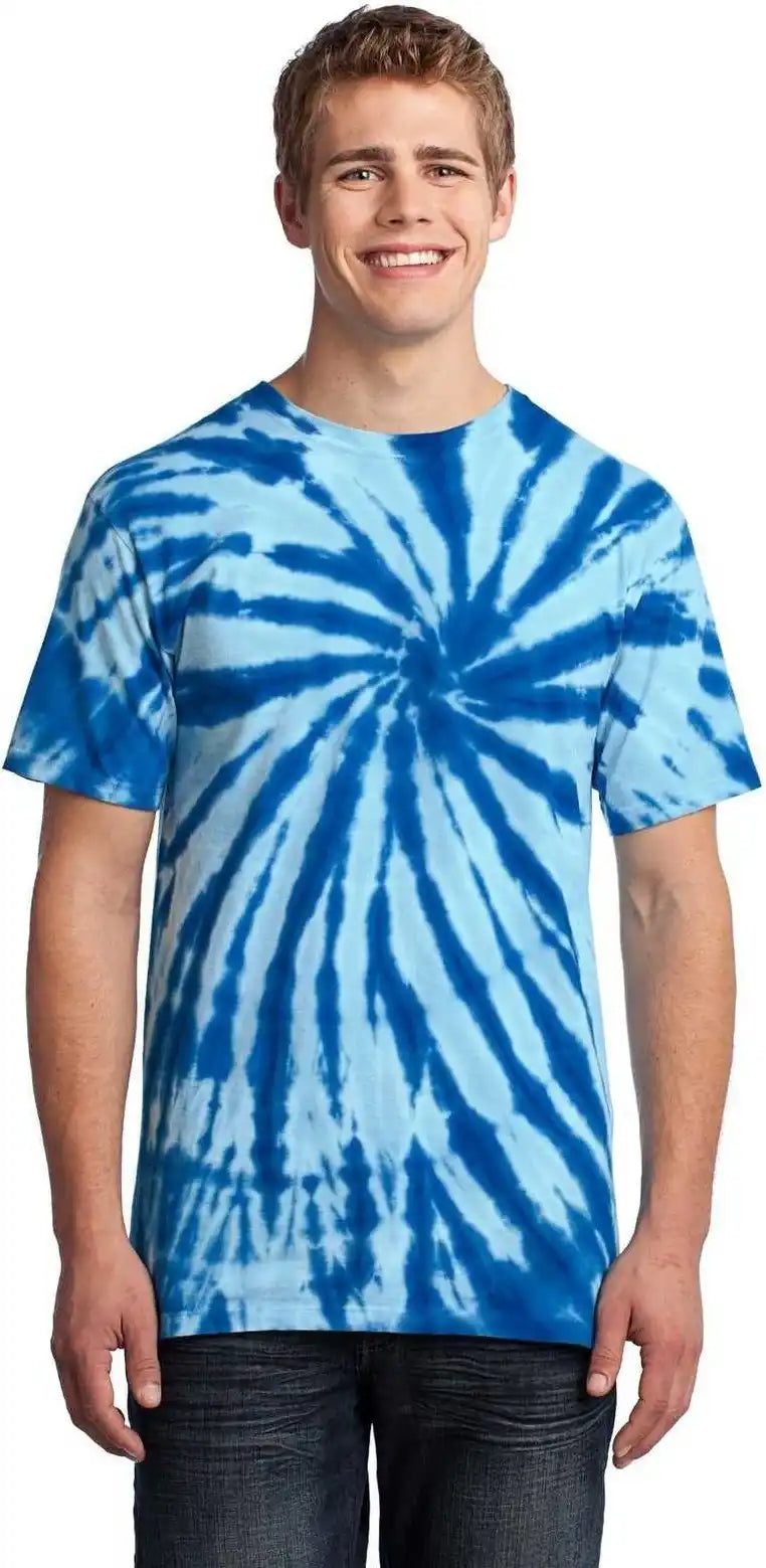 Port &amp; Company Pc147 Tie-dye Tee - Royal