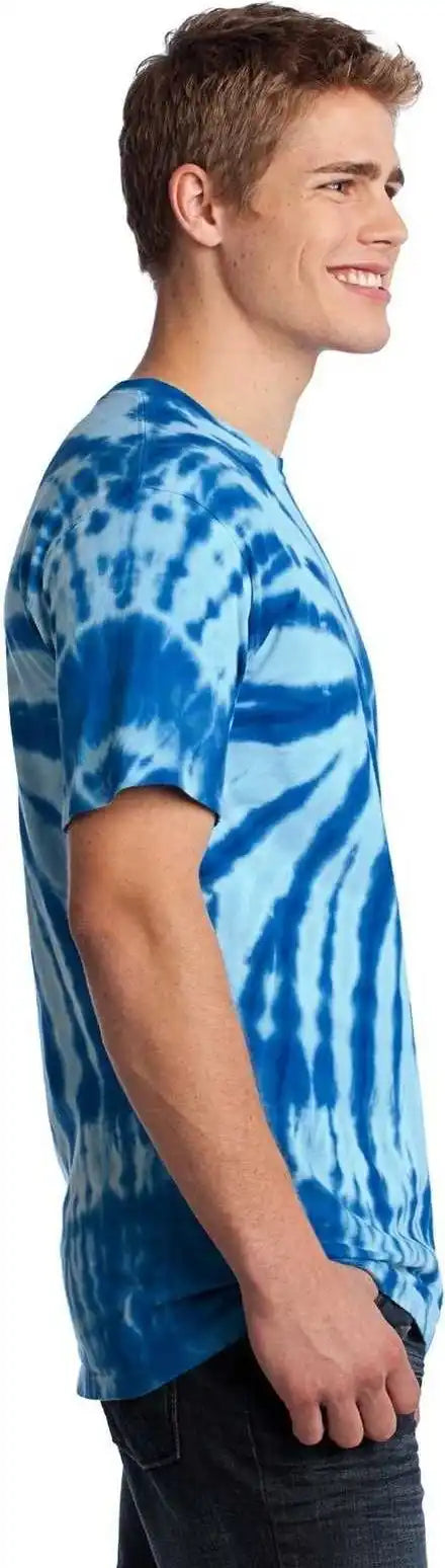 Port &amp; Company Pc147 Tie-dye Tee - Royal