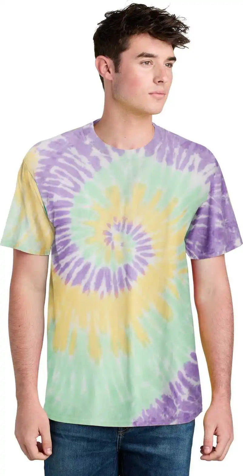 Port & Company Pc147 Tiedye Tee Mintrnbw