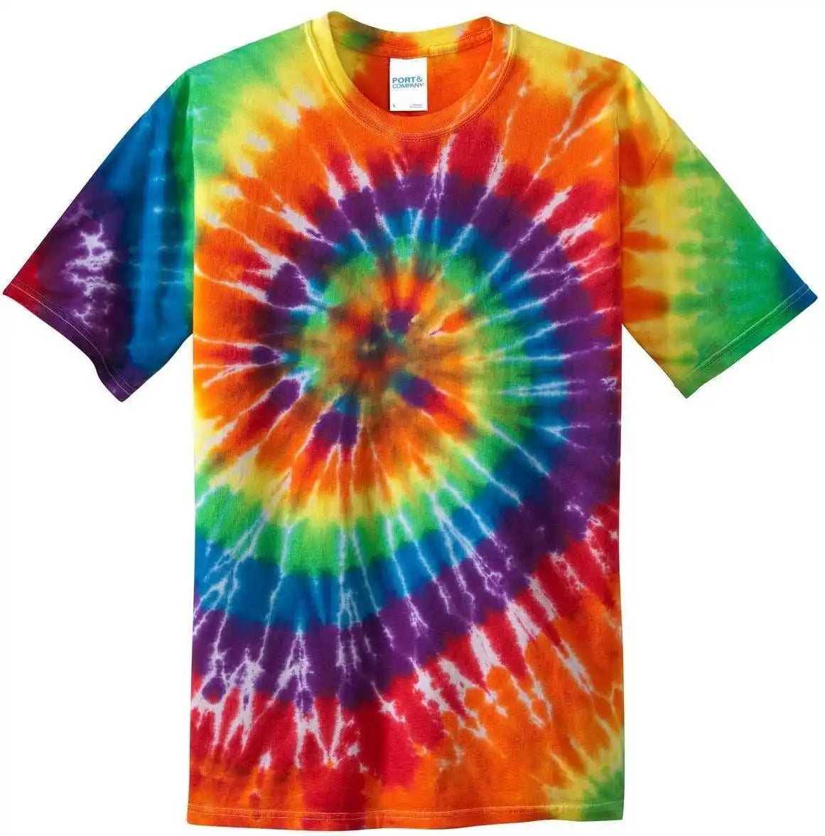 Port & Company Pc147 Tiedye Tee - Rainbow
