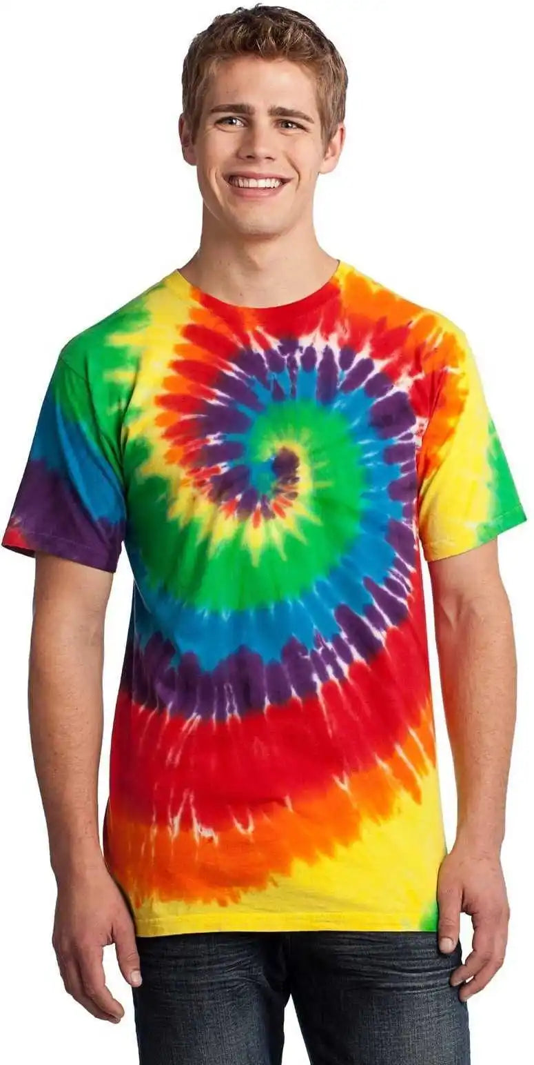 Port & Company Pc147 Tiedye Tee - Rainbow