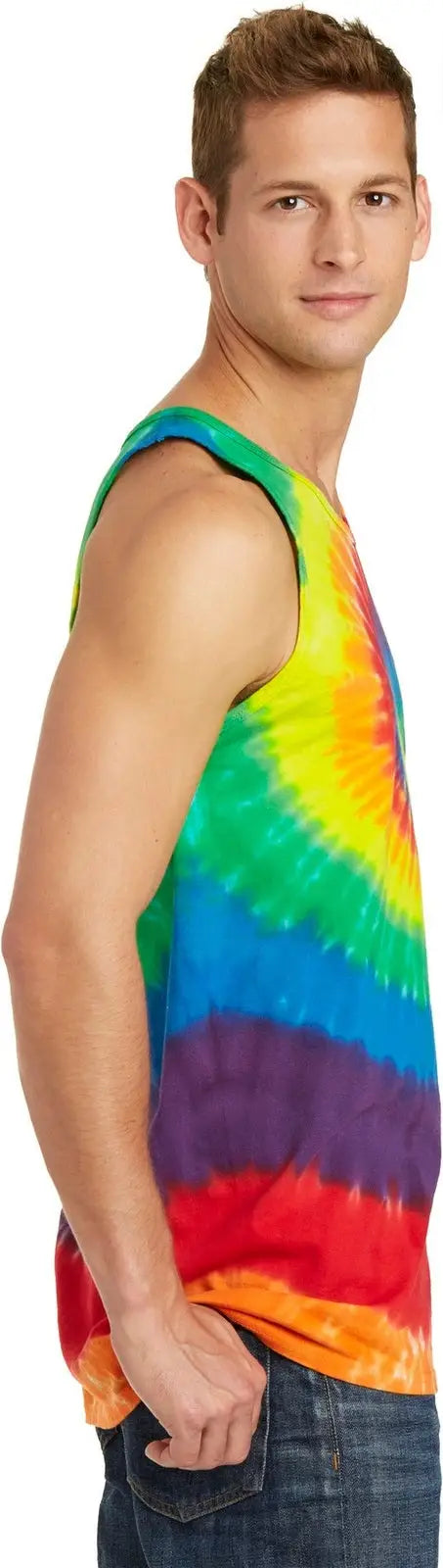 Port & Company Pc147tt co Tie-dye Tank Top - Rainbow