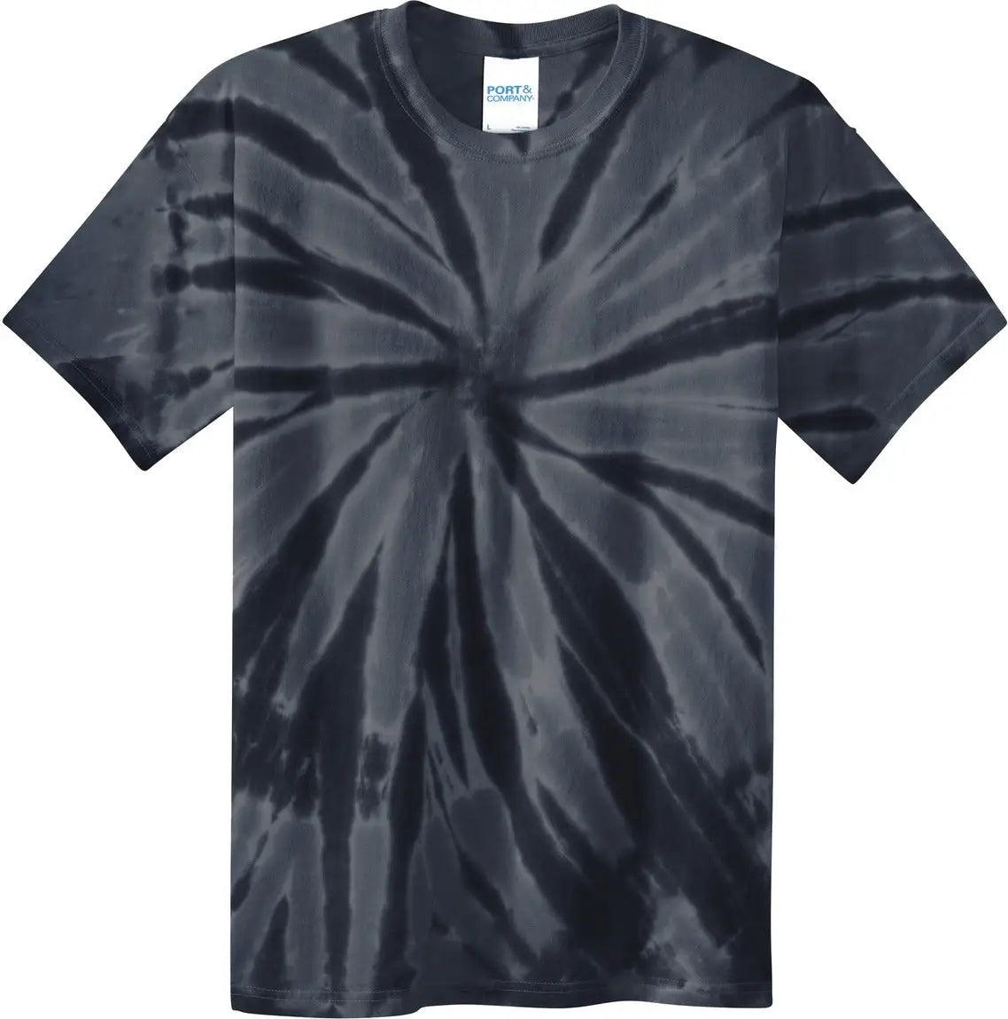 Port & Company Pc147y co Youth Tie-dye Tee - Black