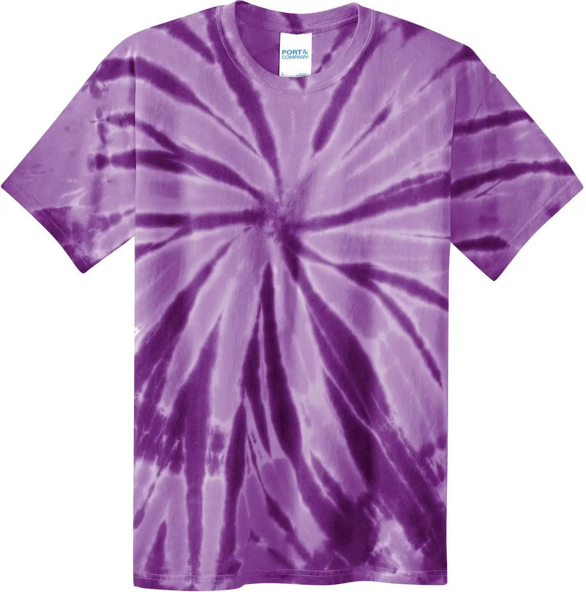 Port & Company Pc147y co Youth Tie-dye Tee - Purple